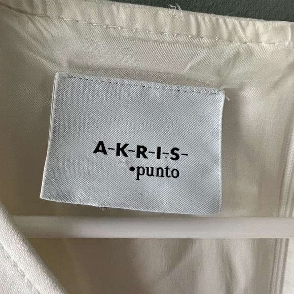 Akris Punto white sheath dress size 8 - Picture 5 of 6
